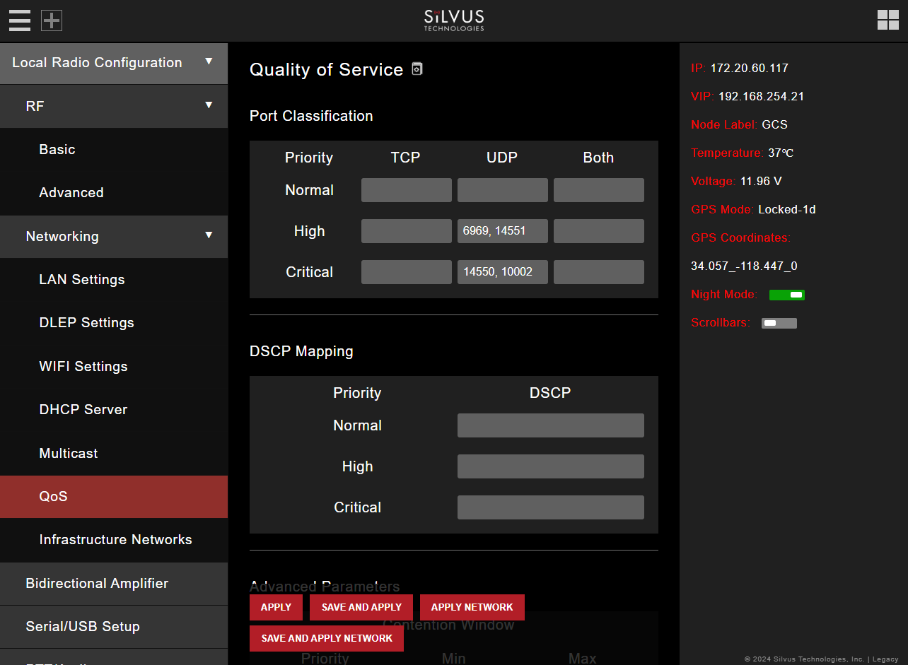 silvus-local-network-qos